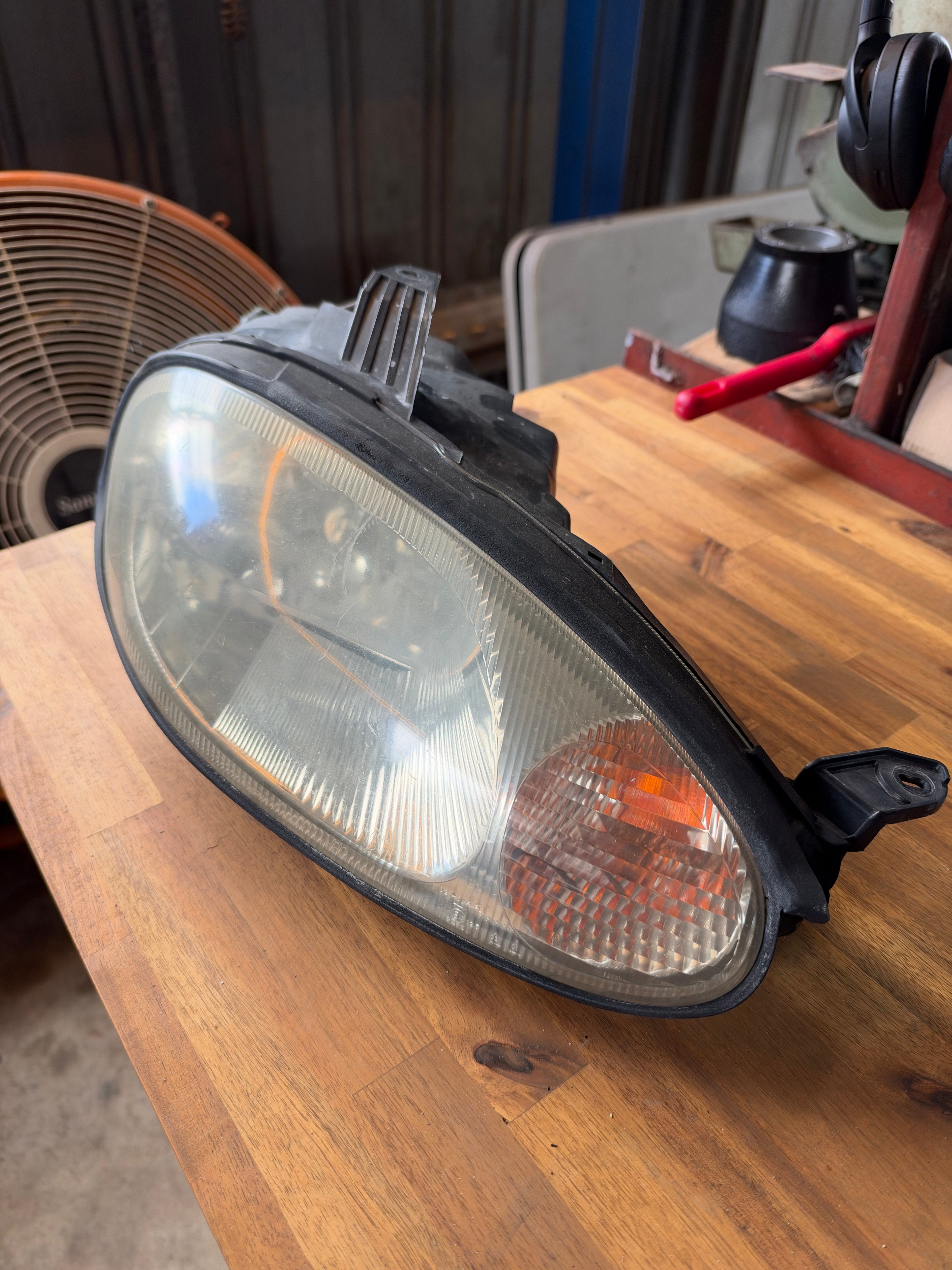 NB8A headlight and control arms