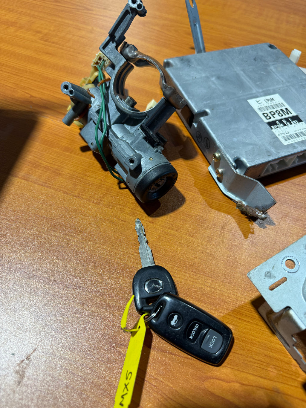 Full Mazda NB2 Mx-5 ECU and key set with matching door locks