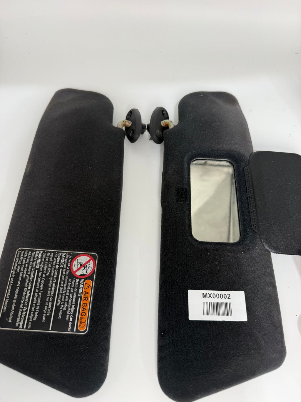 Mazda MX-5 Sun Visors – Genuine Pair with Vanity Mirror