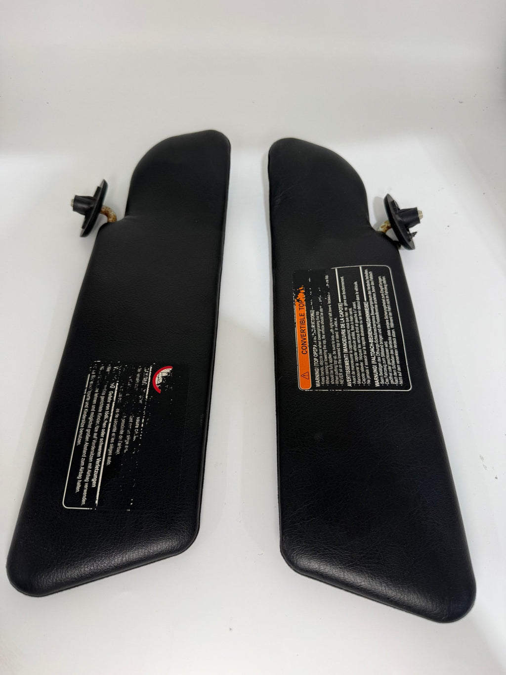 Mazda MX-5 Sun Visors – Genuine Pair with Vanity Mirror