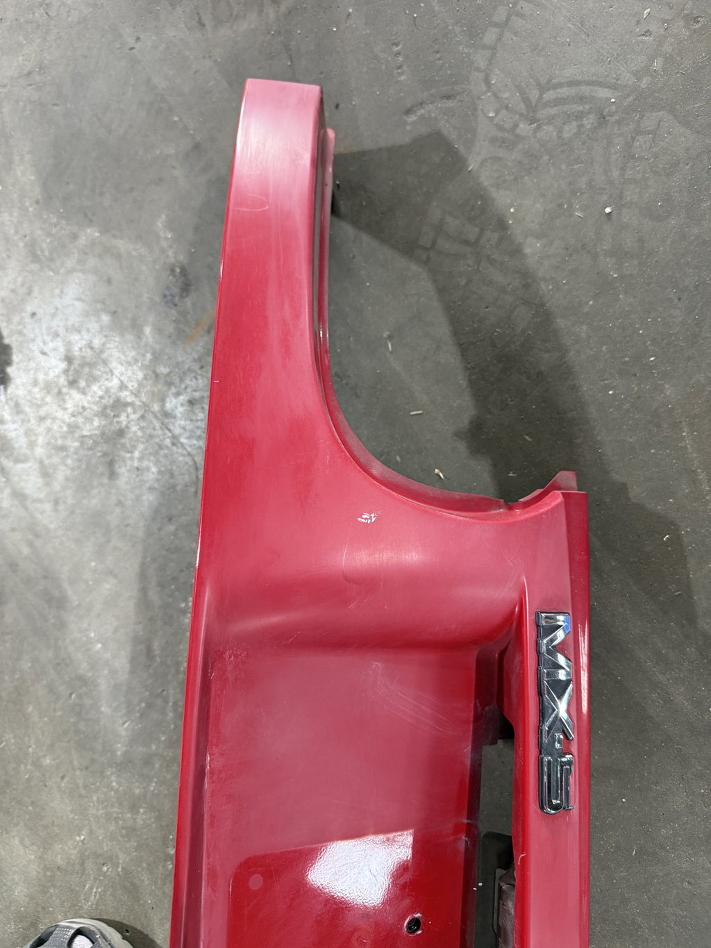 Mazda MX-5 NA Rear Garnish Panel (Tail Light Panel) – Red, Uncracked