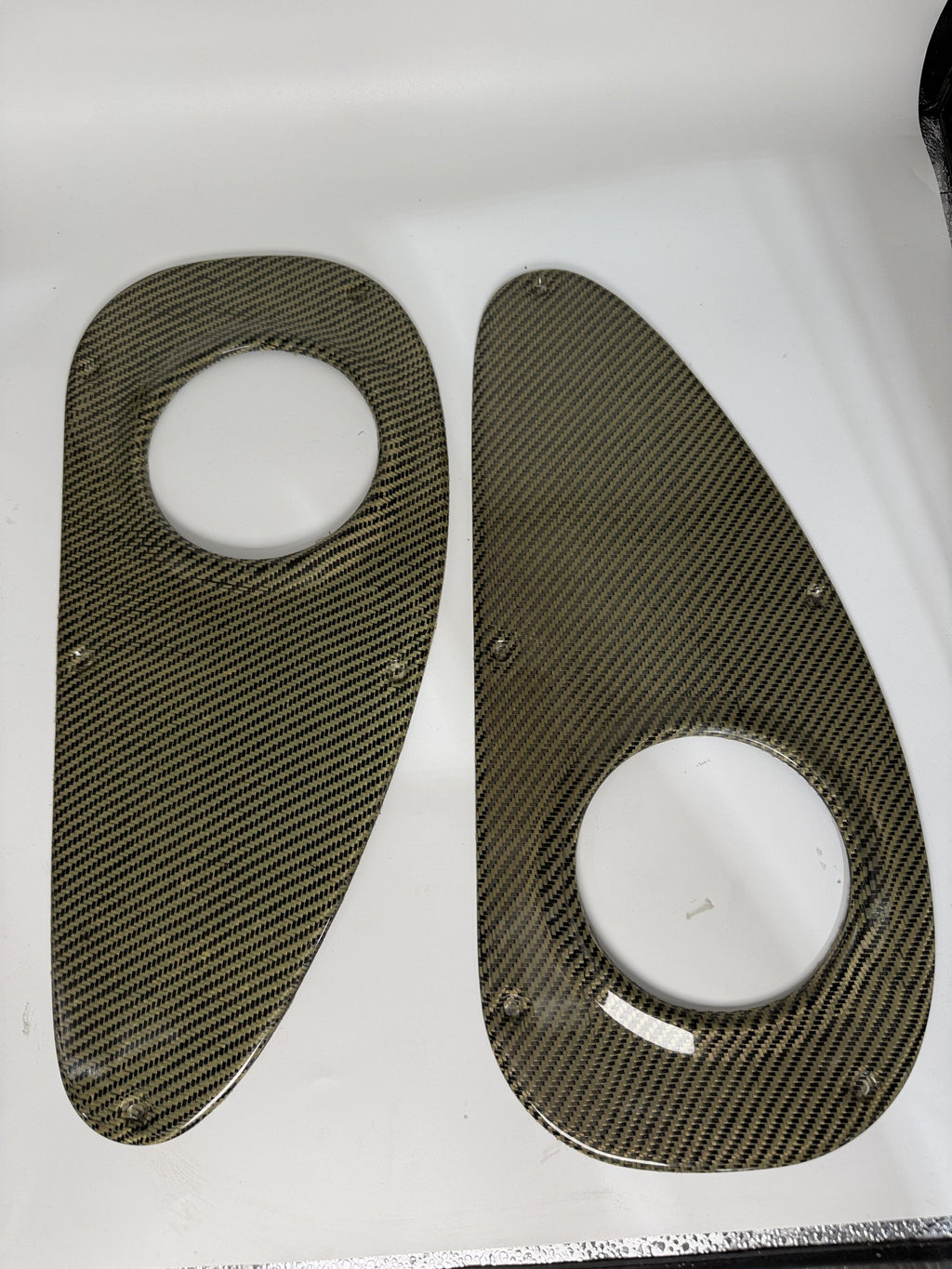Mazda MX-5 NA Carbon Teardrop Door Speaker Panels – Pair, Brand New