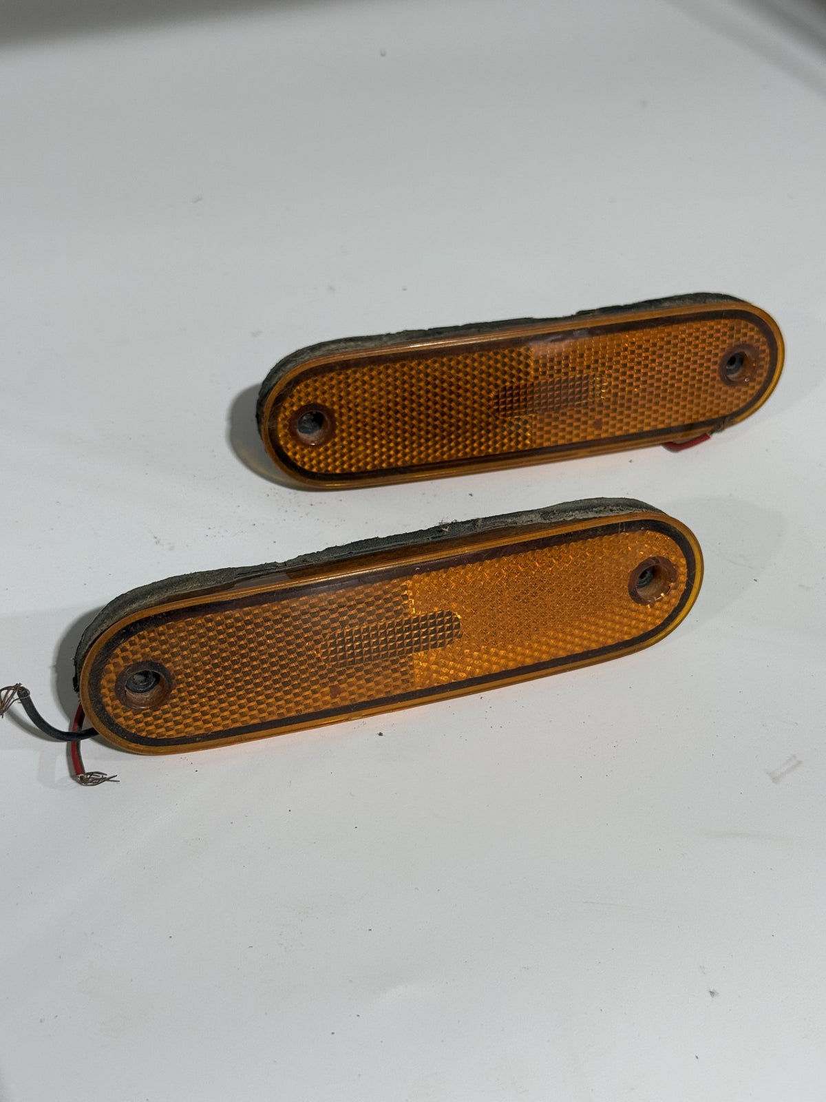Mazda MX-5 Orange Bumper Side Markers – Pair with Globes