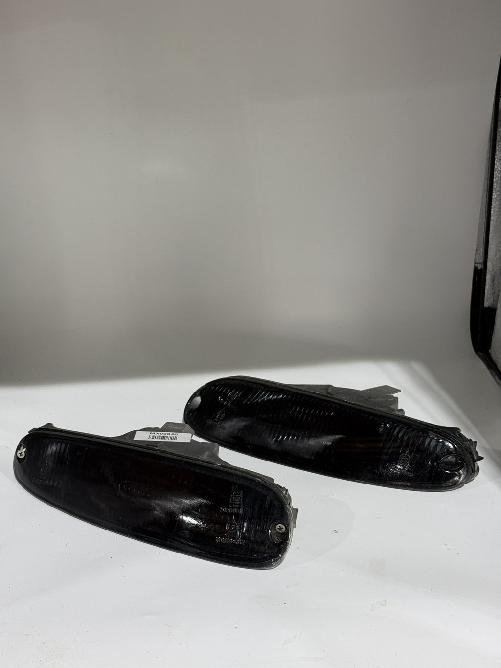 Mazda MX-5 NA Front Bumper Indicators – Smoked Lenses, Pair