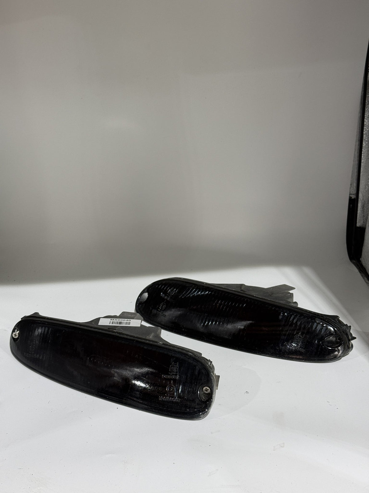 Mazda MX-5 NA Front Bumper Indicators – Smoked Lenses, Pair