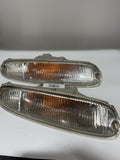 Mazda MX-5 NA Front Bumper Indicators – Clear Lenses, Pair