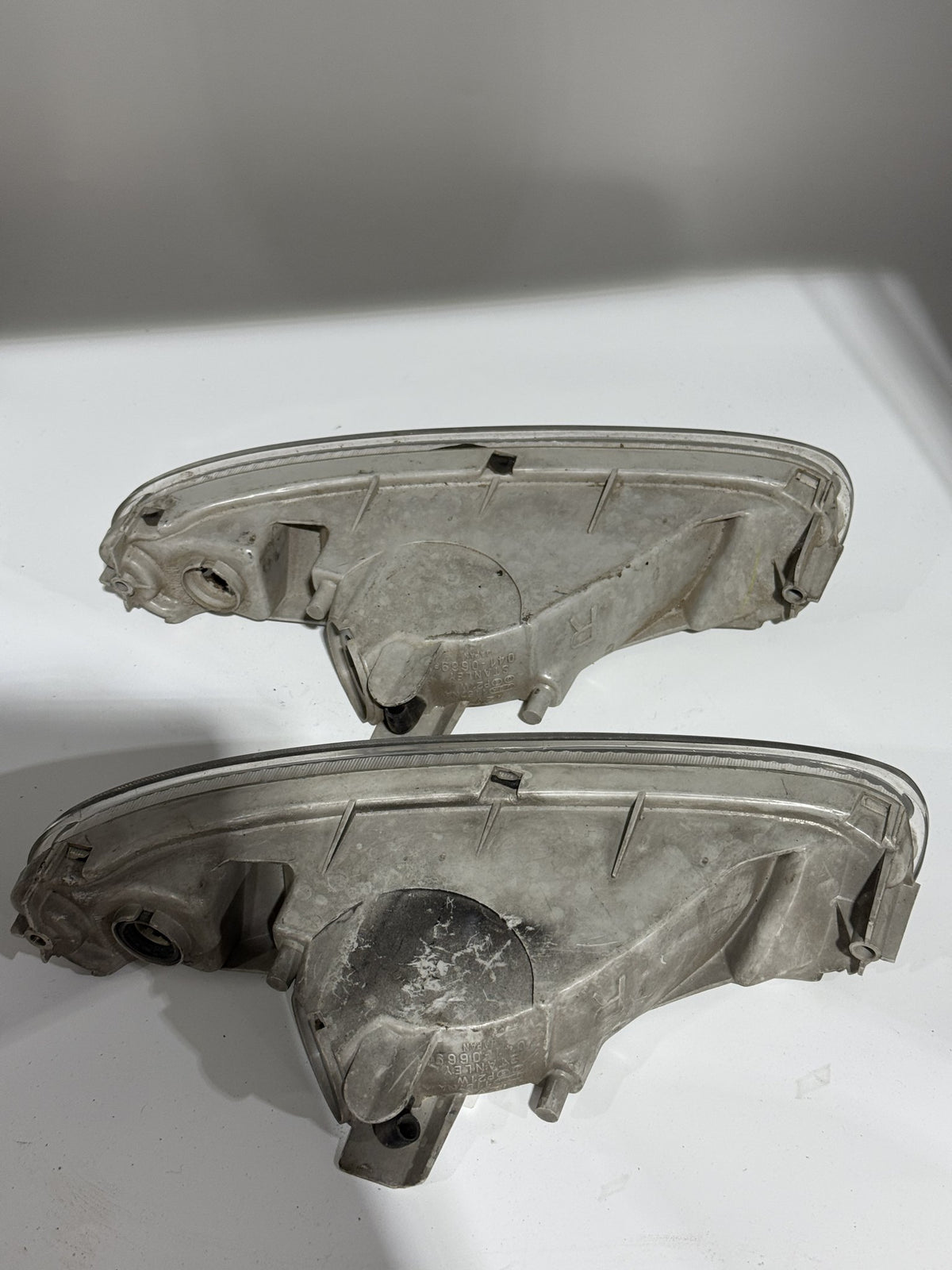 Mazda MX-5 NA Front Bumper Indicators – Clear Lenses, Pair