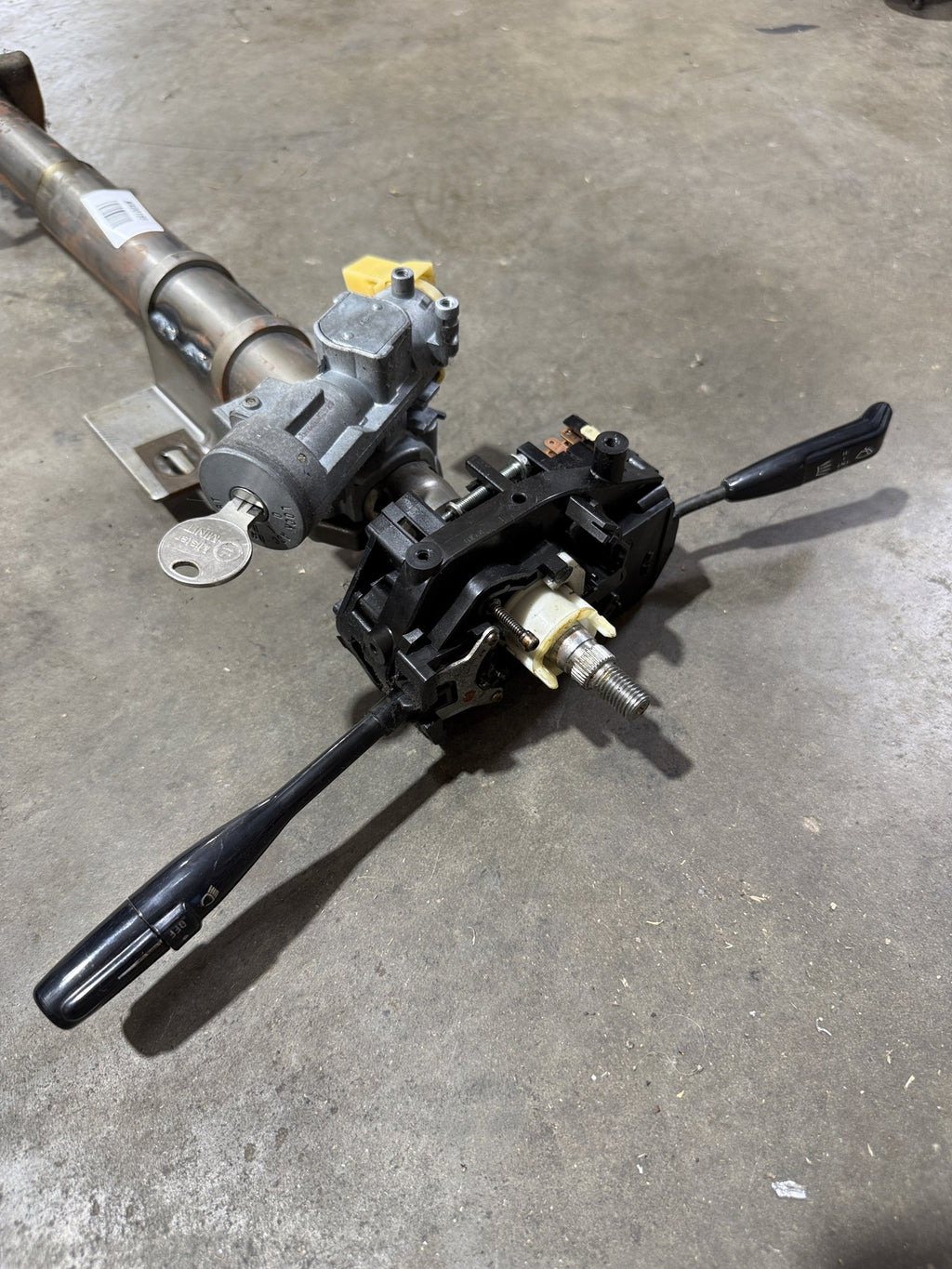 Steering Column with Ignition Barrel, Key & Stalks for Mazda MX-5 NA 1989–1997 – MX00159 photo 2
