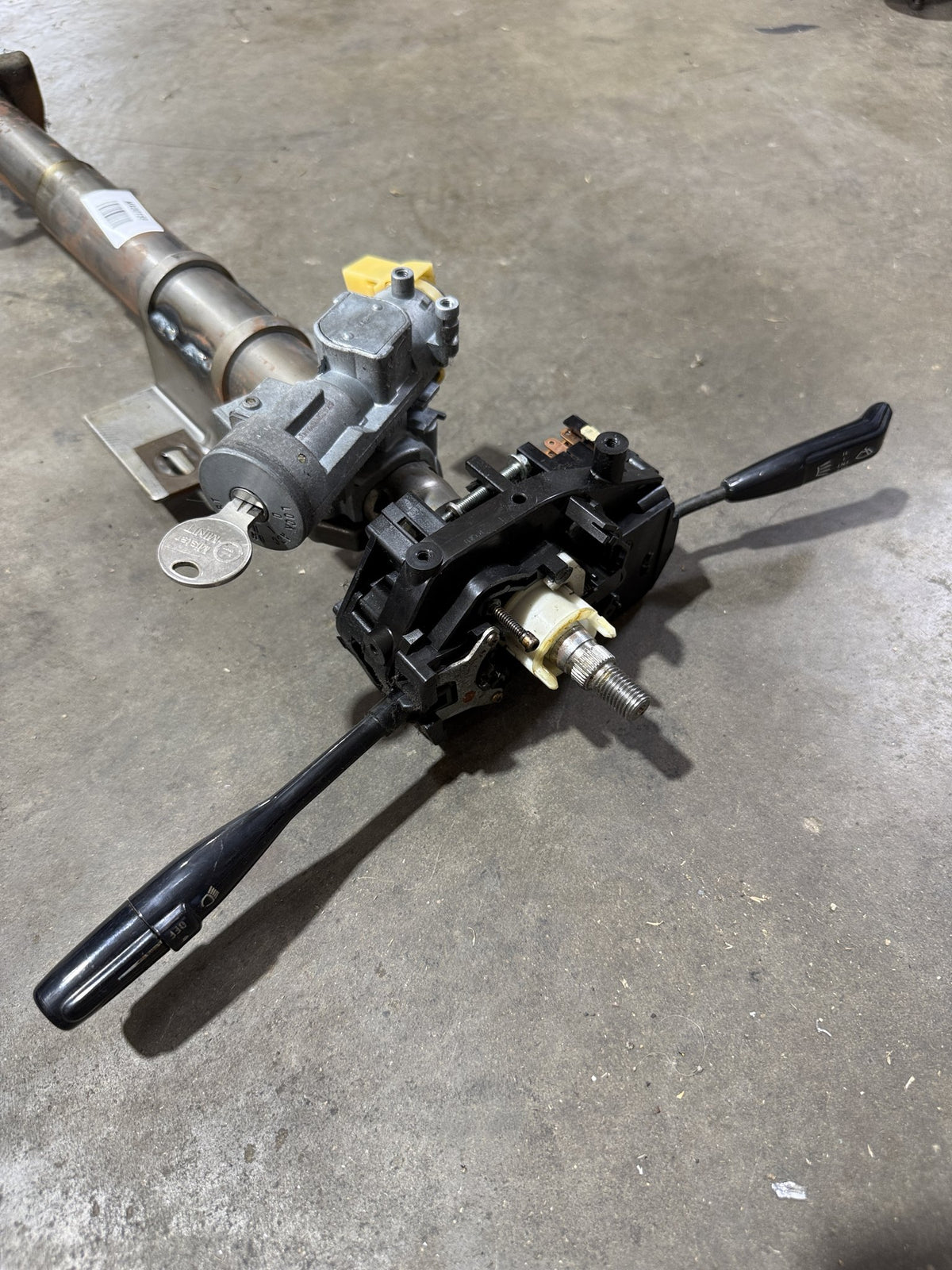 Steering Column with Ignition Barrel, Key & Stalks for Mazda MX-5 NA 1989–1997 – MX00159 photo 2